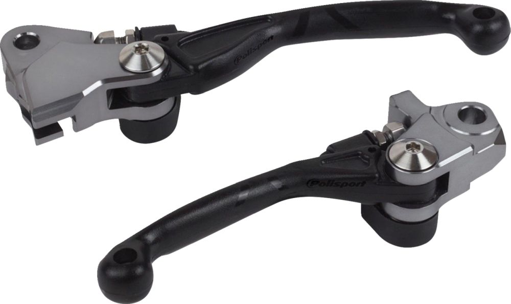 Polisport Pivot Unbreakable Lever Set for Honda CRF450R/CRF250R/CRF450RX/CRF250RX Black