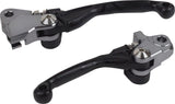 Polisport Pivot Unbreakable Lever Set for Suzuki RMZ450/RMZ250 2007-2025 Black