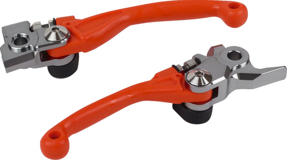 Polisport Pivot Unbreakable Lever Set for KTM SX 150/EXC 125/EXC 200/SX 125 Orange
