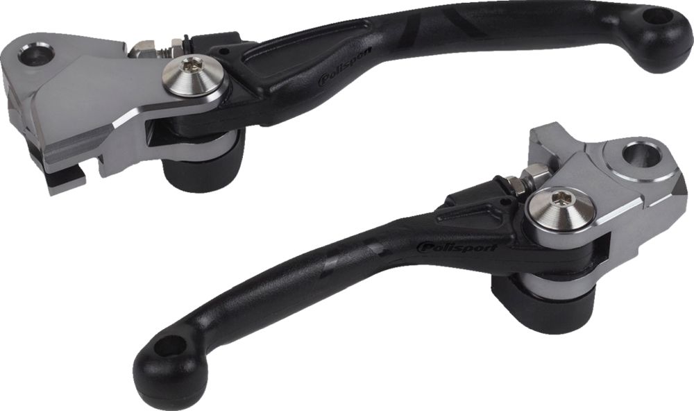 Polisport Pivot Unbreakable Lever Set for KTM SX 65/SX 85/Freeride 250R/Freeride 350 Black