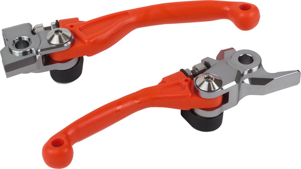 Polisport Pivot Unbreakable Levers for KTM SX 65/SX 85/Freeride 250R/Freeride 350 Orange