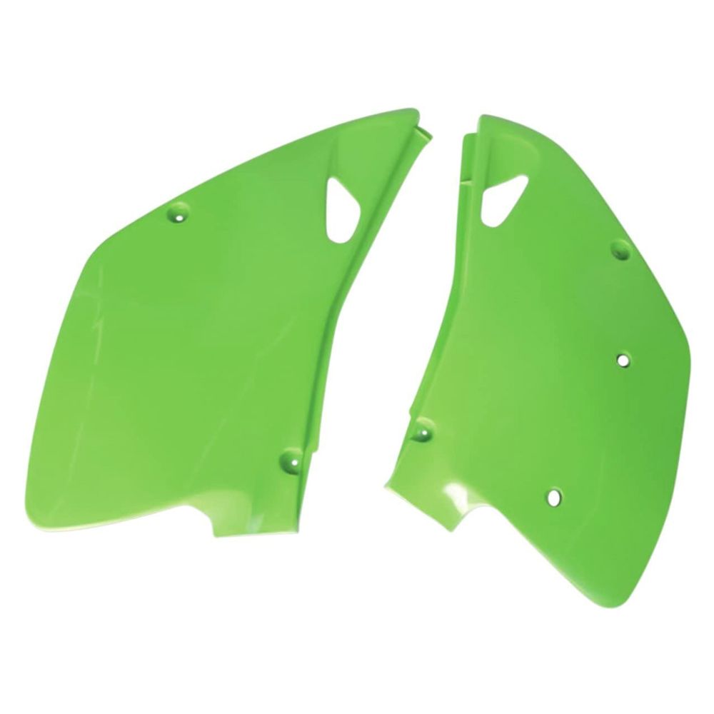 Polisport Side Panels for Kawasaki KX125/KX250 1992-1993 Green 8496000001