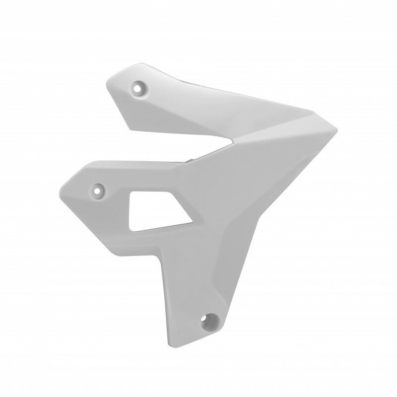 Polisport Radiator Scoops Restyling for Suzuki DR-Z400 2000-2024 White