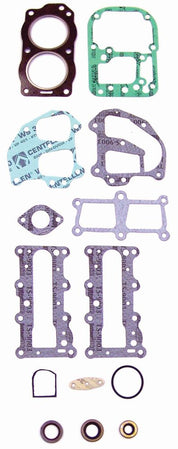 WSM Gasket Kit Powerhead For Johnson / Evinrude 9.9 / 15 Hp 2 Cylinder 93-07