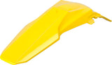 Polisport Rear Fender for Suzuki RMZ450 2008-2017 Yellow 8552500001