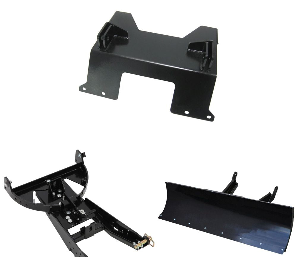 Denali Black UTV Snow Plow Kit For Honda Big Red 200 1982-1984