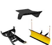 Denali Black UTV Snow Plow Kit For CF-Moto ZFORCE 1000 2018-2019