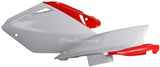 Polisport Side Panels for Honda CRF250R 2004-2005 White 8601800001