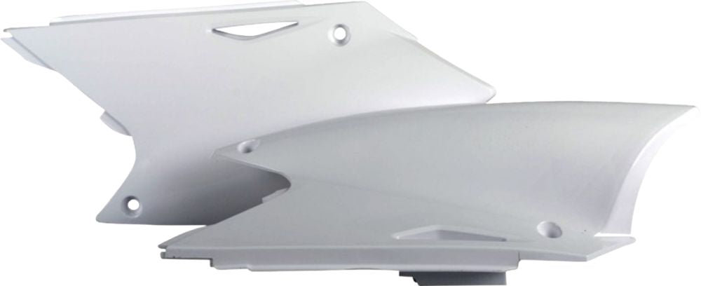 Polisport Side Panels for Kawasaki/Suzuki White 8601900003