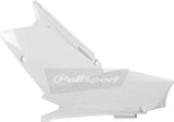 Polisport Side Panels for Suzuki RMZ450 2005-2006 White 8602700003