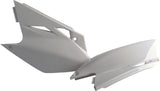 Polisport Side Panels for Kawasaki KX450F 2006-2008 White 8603100001