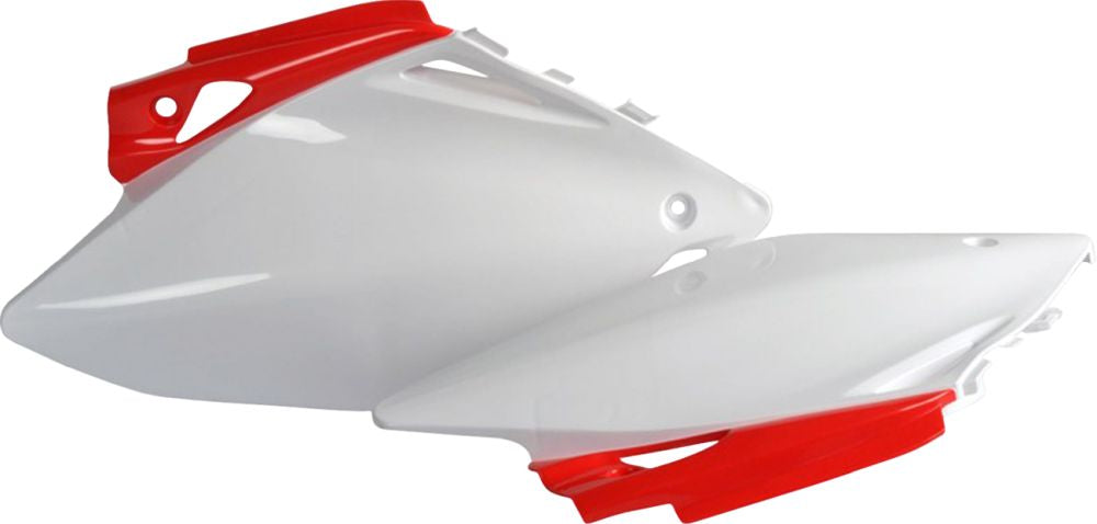 Polisport Side Panels for Honda CRF450R 2007-2008 Red/white 8603900001
