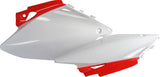 Polisport Side Panels for Honda CRF450R 2007-2008 Red/white 8603900001