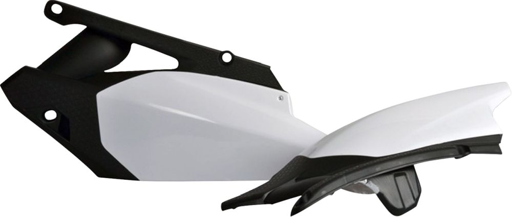 Polisport Side Panels for Yamaha YZ450F 2010-2013 Black/white 8604400001
