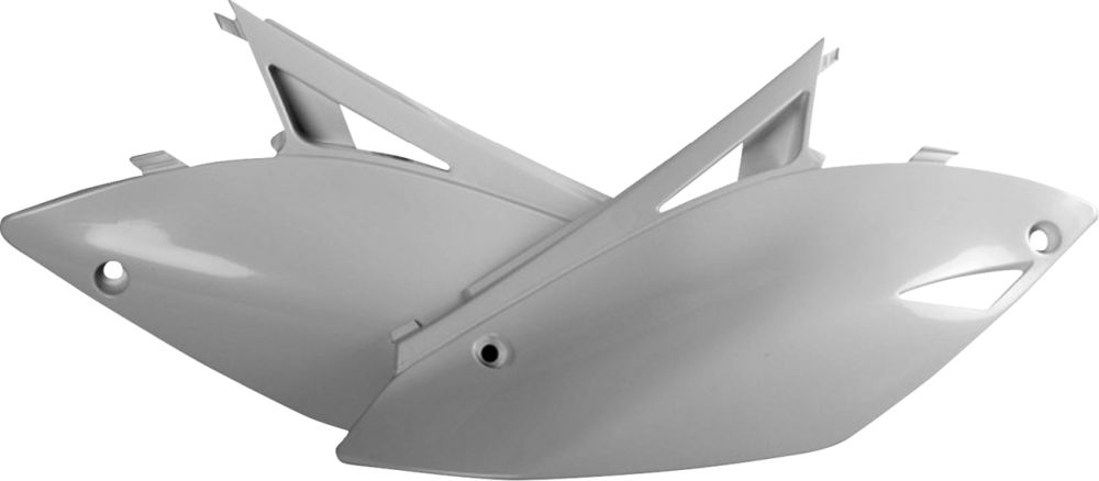 Polisport Side Panels for Kawasaki KX250F/KX450F White 8604800001