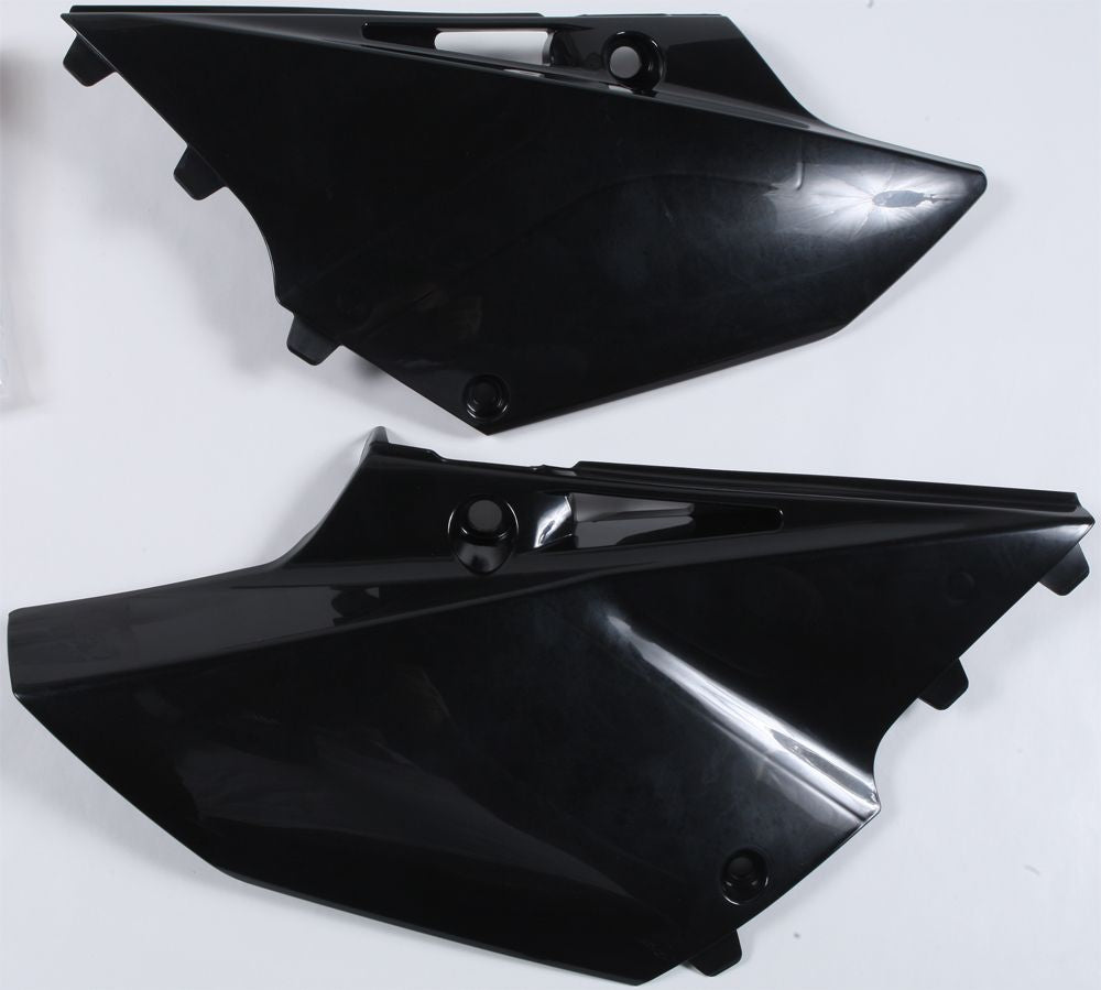 Polisport Side Panels for Yamaha YZ125/YZ125X/YZ250/YZ250X Black 8607500003