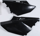 Polisport Side Panels for Yamaha YZ125/YZ125X/YZ250/YZ250X Black 8607500003