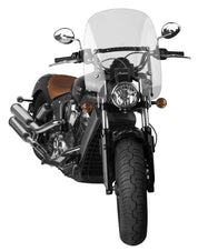 National Cycle Clear Spartan Quick Release Windshield With Mount Kit, Straight Forks