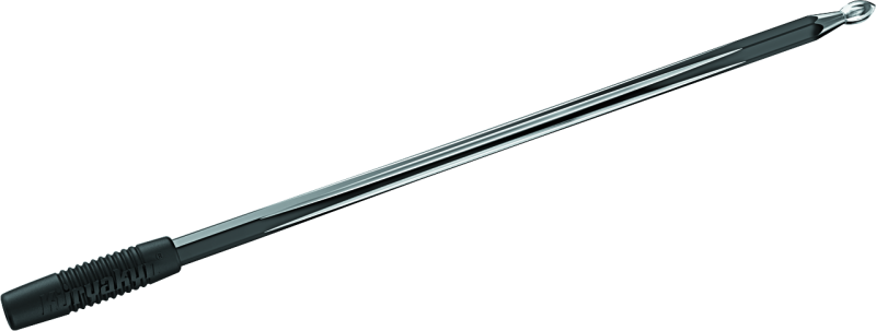 Kuryakyn Black & Raw 12in Billet Hex/Grooved Antenna 864