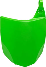 Polisport Front Number Plate for Kawasaki KX250F/KX450F Green 8659200001