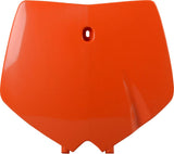 Polisport Front Number Plate for KTM SX 250/SX 125 1999-2002 Orange 8660300001