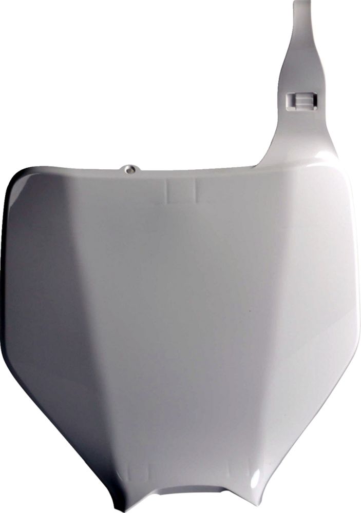 Polisport Front Number Plate for Kawasaki/Suzuki White 8660800002