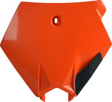 Polisport Front Number Plate for KTM Orange 8660900002