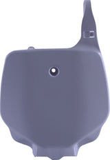 Polisport Front Number Plate for Kawasaki/Suzuki White 8661700007