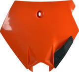Polisport Front Number Plate for KTM XC 85/XC 105/SX 85 Orange 8662400001