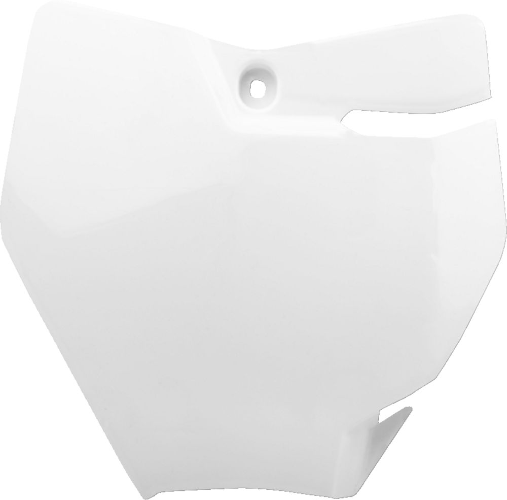 Polisport Plastic Front Number Plate for KTM SX 65 2016-2023 White 8665700001