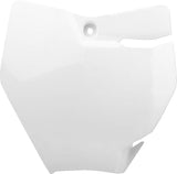 Polisport Plastic Front Number Plate for KTM SX 65 2016-2023 White 8665700001