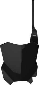 Polisport Front Number Plate for Kawasaki KX250F/KX450F/KX450X/KX250X Black