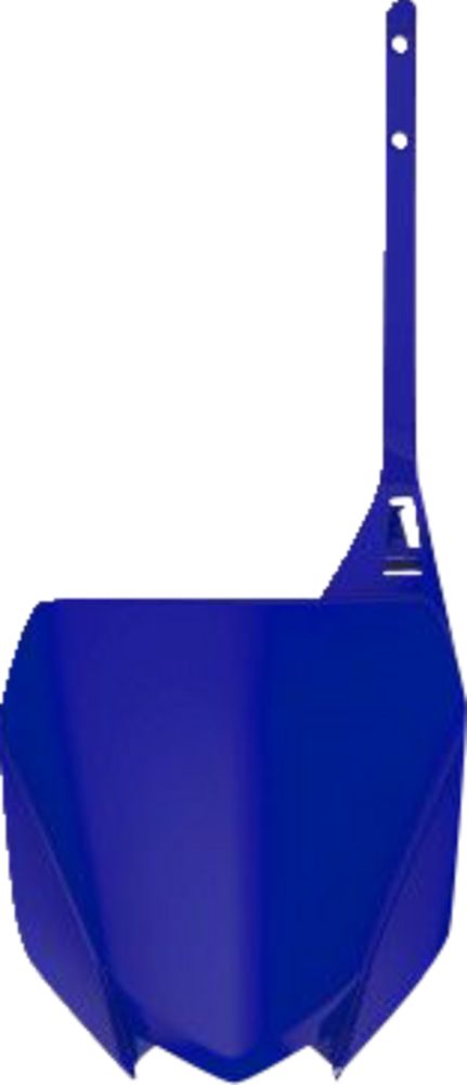 Polisport Plastic Front Number Plate for Yamaha Blue 8666000007