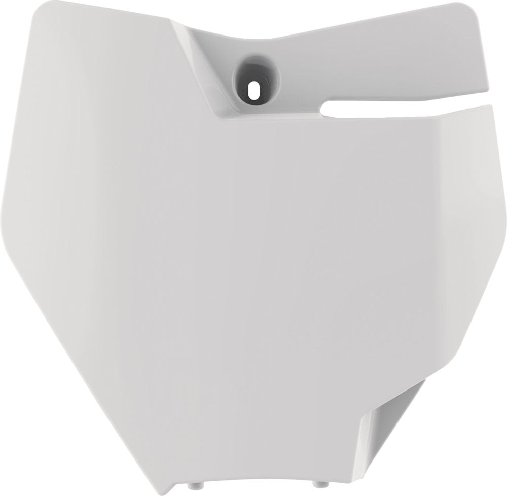 Polisport Front Number Plate for KTM SX 85 2018-2024 White 8666200001