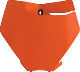 Polisport Plastic Front Number Plate for KTM 2019-2022 Orange 8666400001