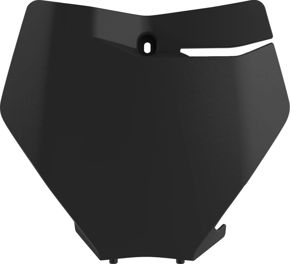 Polisport Plastic Front Number Plate for KTM 2019-2022 Black 8666400003