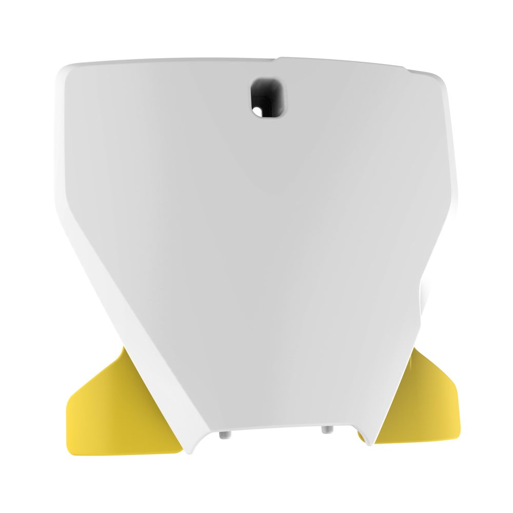 Polisport Plastic Front Number Plate for Husqvarna White 8666500006