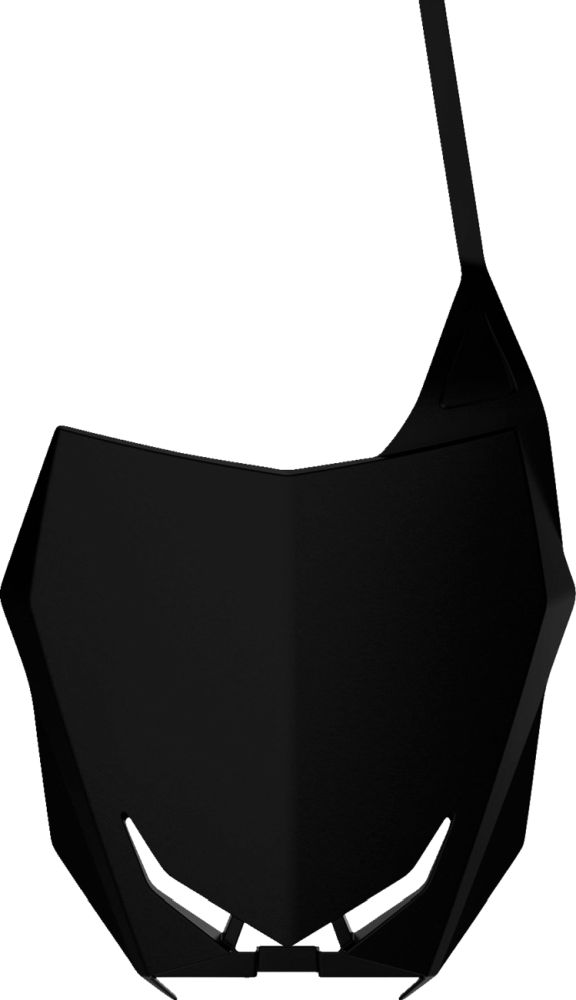Polisport Plastic Side Number Plate for Suzuki RM125/RM250 2001-2008 Black