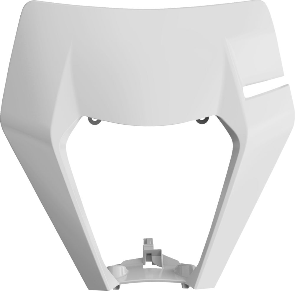 Polisport Headlight Mask for KTM White 8666800001