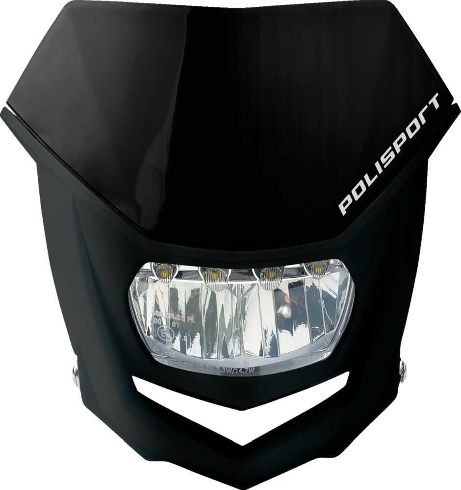 Polisport Halo Headlight - LED - Black Universal Fit 8667100011