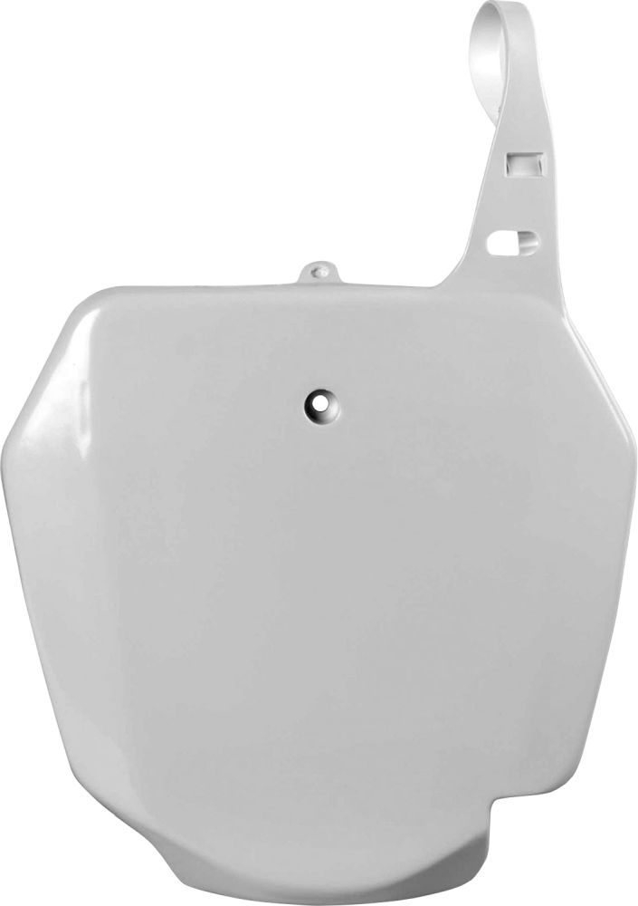 Polisport Front Number Plate for Suzuki RM85 2002-2025 White 8670600002