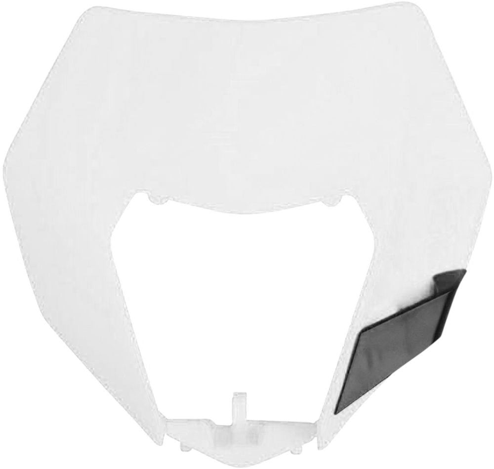 Polisport Headlight Mask for KTM White 8673100001