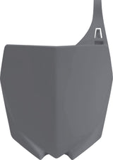 Polisport Front Number Plate for Yamaha YZ125 2002-2021 Grey 8678400007