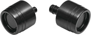 Kuryakyn Lodestar Black Rear Axle Sliders 3824