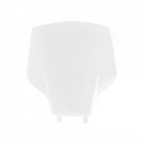Polisport Plastic Front Number Plate for Yamaha White 8681600002