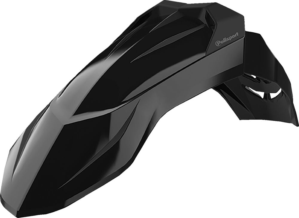 Polisport Supermoto Front Fender - Black - Universal 8685300002
