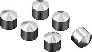 Kuryakyn Peaked Rocker Box Bolt Covers 6-Piece 8693