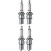 Set 4 NGK Standard Spark Plugs for Kawasaki KX125-B 1983 Engine 125cc