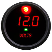 Intellitronix Voltmeter in Black Bezel - Red