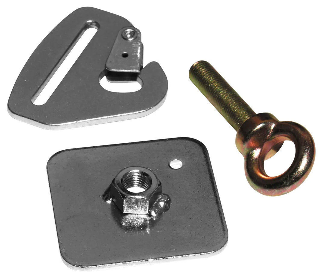 DragonFire Racing Quick-Release Snap Hook Harness Tab Kit - Sub Belt - 14-0089